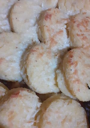 Una foto de Ñoquis de sémola y polenta
