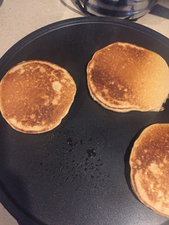 Una foto de Hot cakes de avena saludables
