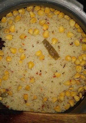 A picture of Corn Rice - For Kids.