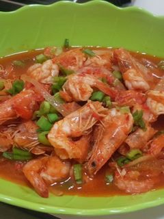 Foto resep Udang Saus Padang Pedas
