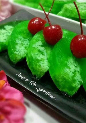 Foto resep Puding Lumut Pandan