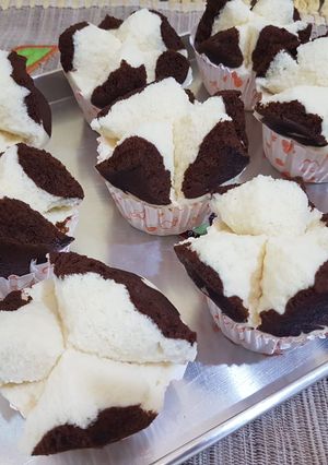 Foto resep Bolu kukus mekar tanpa Soda
