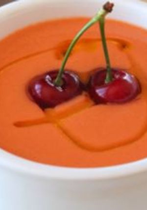 Foto principal de Gazpacho de cerezas