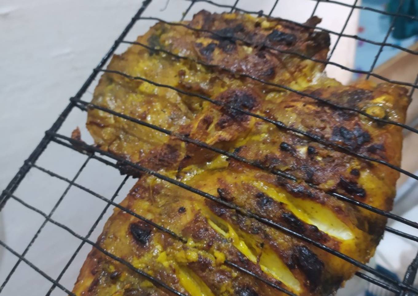 Ikan bakar bumbu kuning