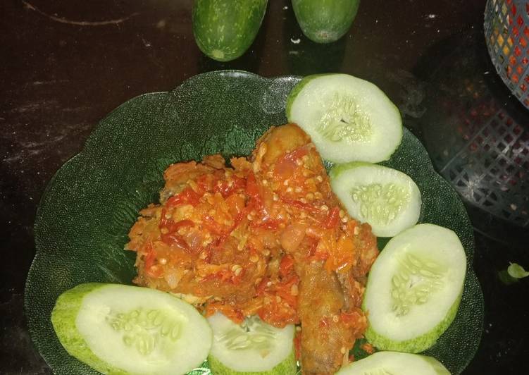 Resep @MANTAP Ayam geprek rumahan sederhana menu masakan harian