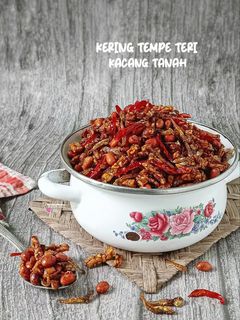 Foto resep Kering Tempe Teri Kacang renyah tahan lama