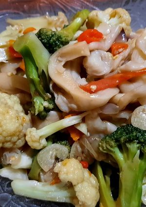 Foto resep Tumis jamur tiram dan brokoli