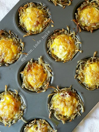 Cara Mudah Membikin Resep Hash Brown Cup yang  Bikin Ketagihan Anti Ribet, Sempurna