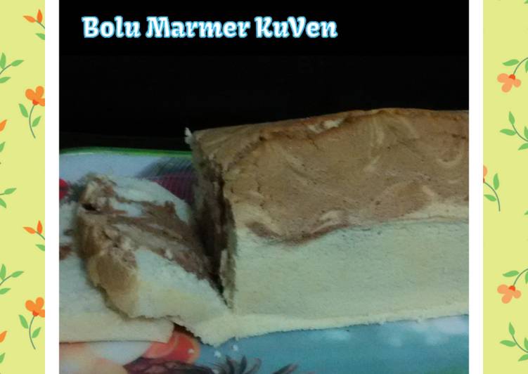 Resep Bolu Marmer KuVen Anti Gagal