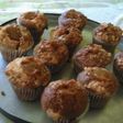Muffins de chocolate, coco y dulce de leche