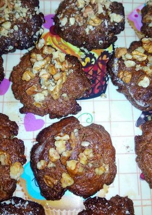 Una foto de Melomakaronas. Galletas Griegas con miel y nueces