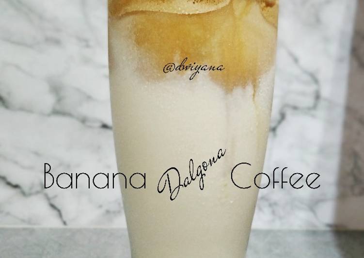 Banana Dalgona Coffee