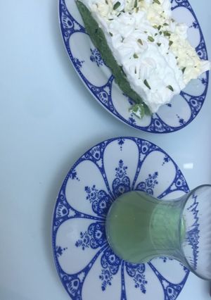 صورة لوصفة كيكه البستاشيو