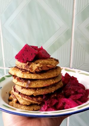 Foto resep Pancake Banana Oatmeal Simple