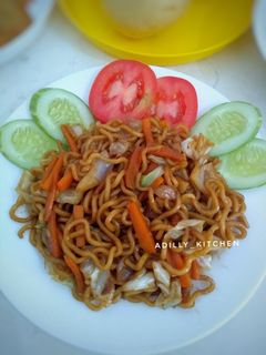 Foto resep Mie goreng sederhana