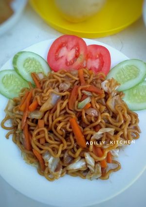 Foto resep Mie goreng sederhana