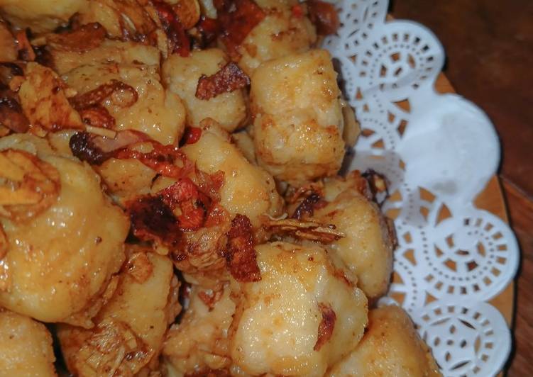 Resep Tahu Cabe Bawang Krispy yang Lezat