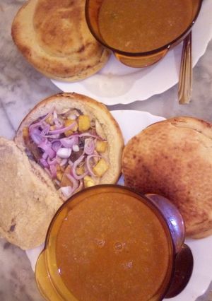 صورة لوصفة بطبوط بالسميد