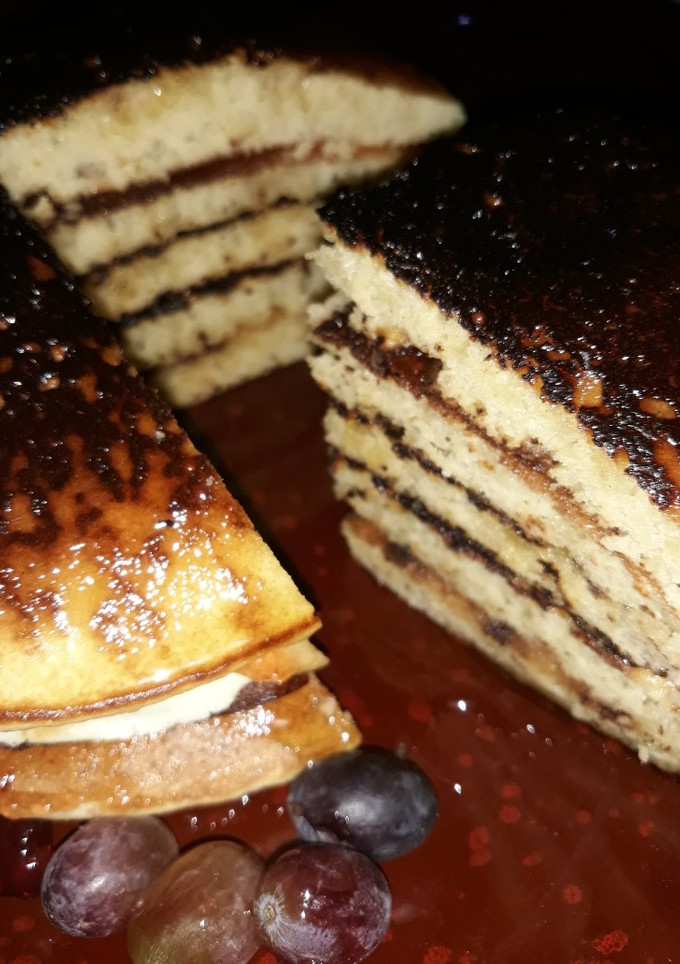 A picture of Basic pancake recipe.