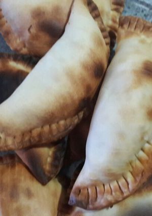 Una foto de Empanadas de arroz con caballa