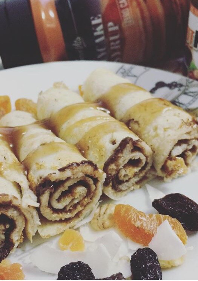 Una foto de Crepes de avena
