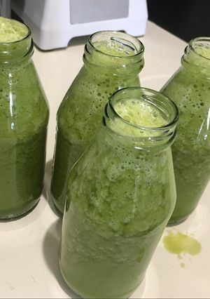 Una foto de Batido Verde con Maca Negra (smoothie)