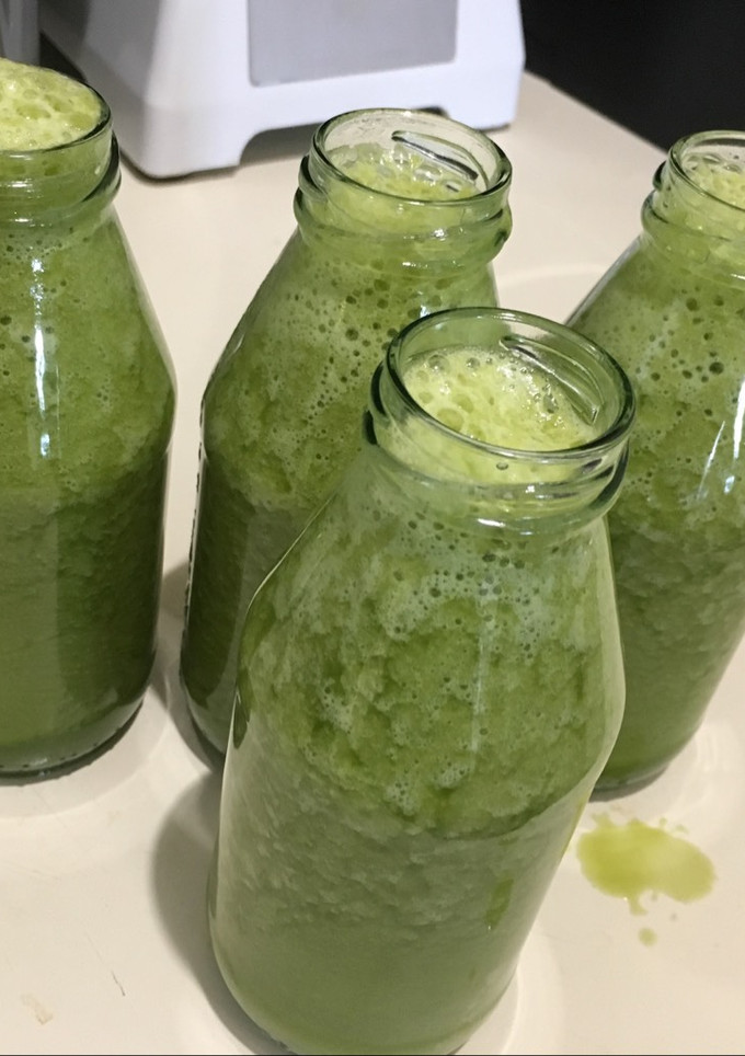 Una foto de Batido Verde con Maca Negra (smoothie)