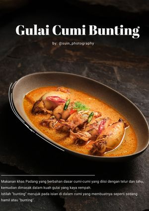 Foto resep Gulai cumi bunting padang