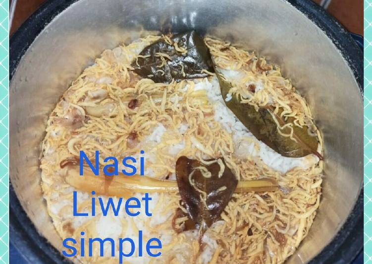 Langkah Mudah untuk Menyiapkan Nasi liwet Simple, Sempurna