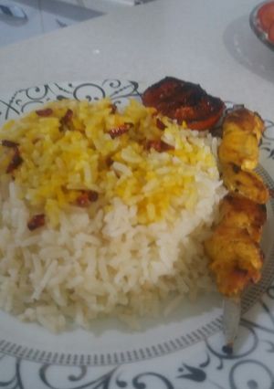 عکسی از دستور کباب تابه ای با سینه بوقلمون