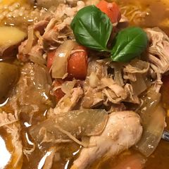 A picture of Moroccan Chicken.