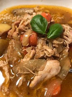 A picture of Moroccan Chicken.