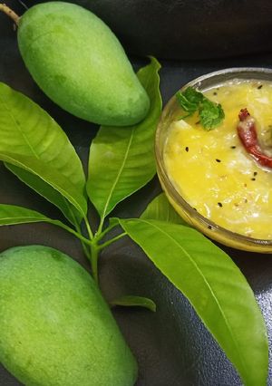 A picture of Raw Mango chutney.