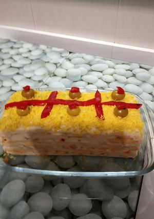 Una foto de Pastel frío de atún