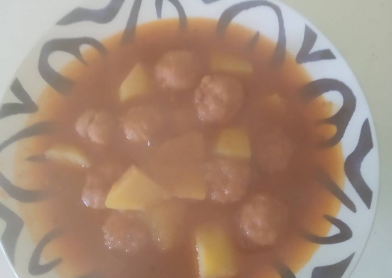 Albóndigas en salsa