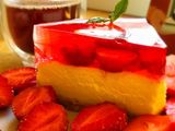 Полуничний чізкейк 🍓☕️