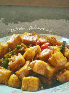 Foto resep Oseng Tahu Pedas Manis