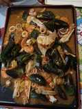 Seafood tumpah pedas asam manis