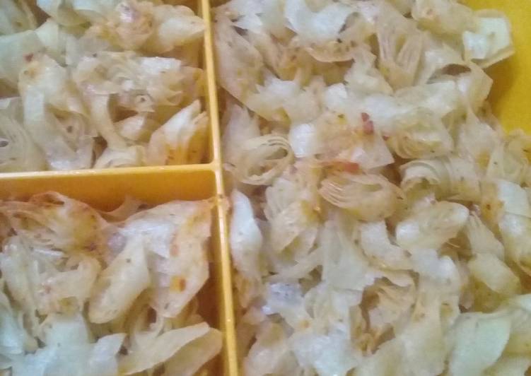 Kripik lumpia goreng