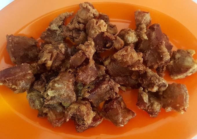 Cara Gampang Menyiapkan Samcan goreng ketumbar yang Bisa Manjain Lidah