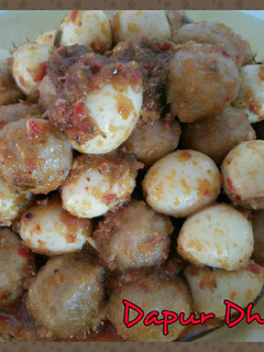 Foto resep Rica-Rica Bakso Telur