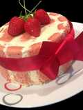 Strawberry Charlotte with Bavarian Cream