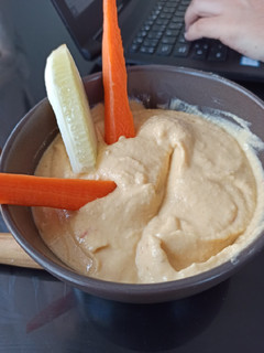 Una foto de Hummus de garbanzos Mambo