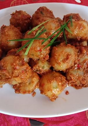 Foto resep Cilok Bumbu Kacang