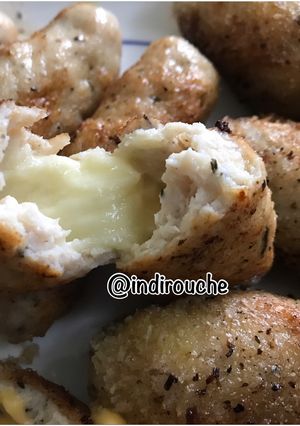Foto resep Keto Cheesy Chicken Stick