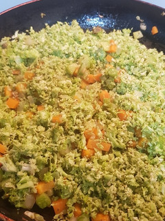 Una foto de Arroz Vegano de Brócoli