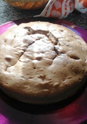 Una foto de Torta con un huevo