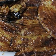 A picture of Fry Brinjal. (Baingan).