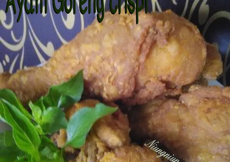 Cara Menghidangkan Ayam Goreng Crispi Anti Ribet!