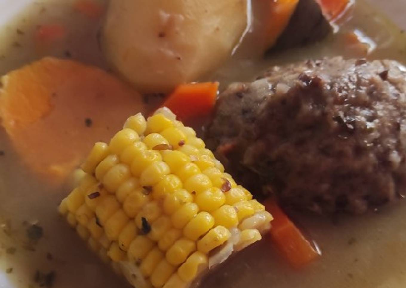 Cazuela albóndigas vegana